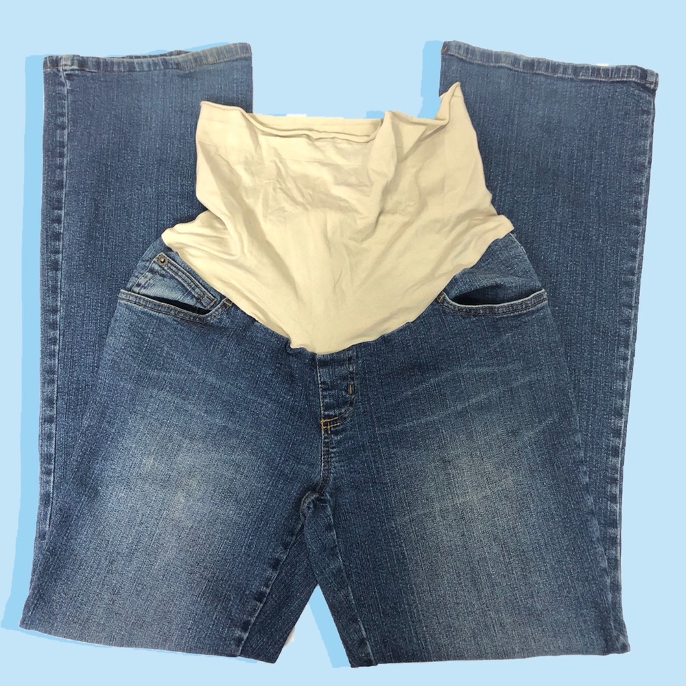 EUC Motherhood Maternity Boot Cut Jeans S